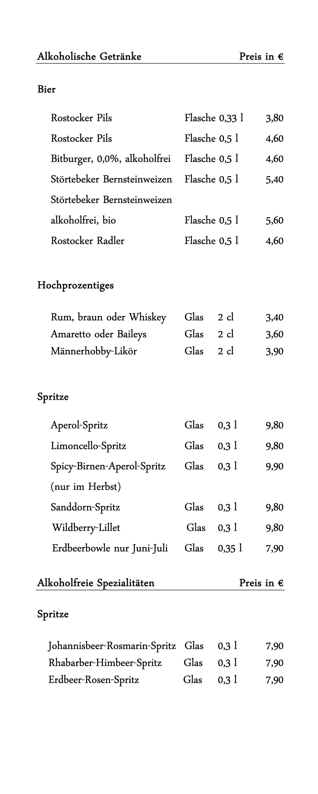 Getränkekarte – Seite 6 von 14