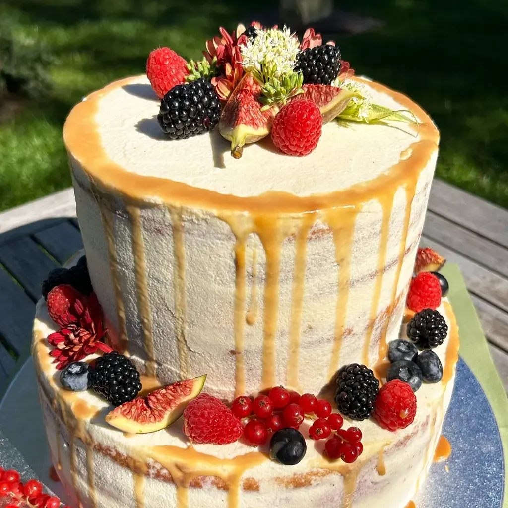 Hausgemachte Torte aus der eigenen Backstube